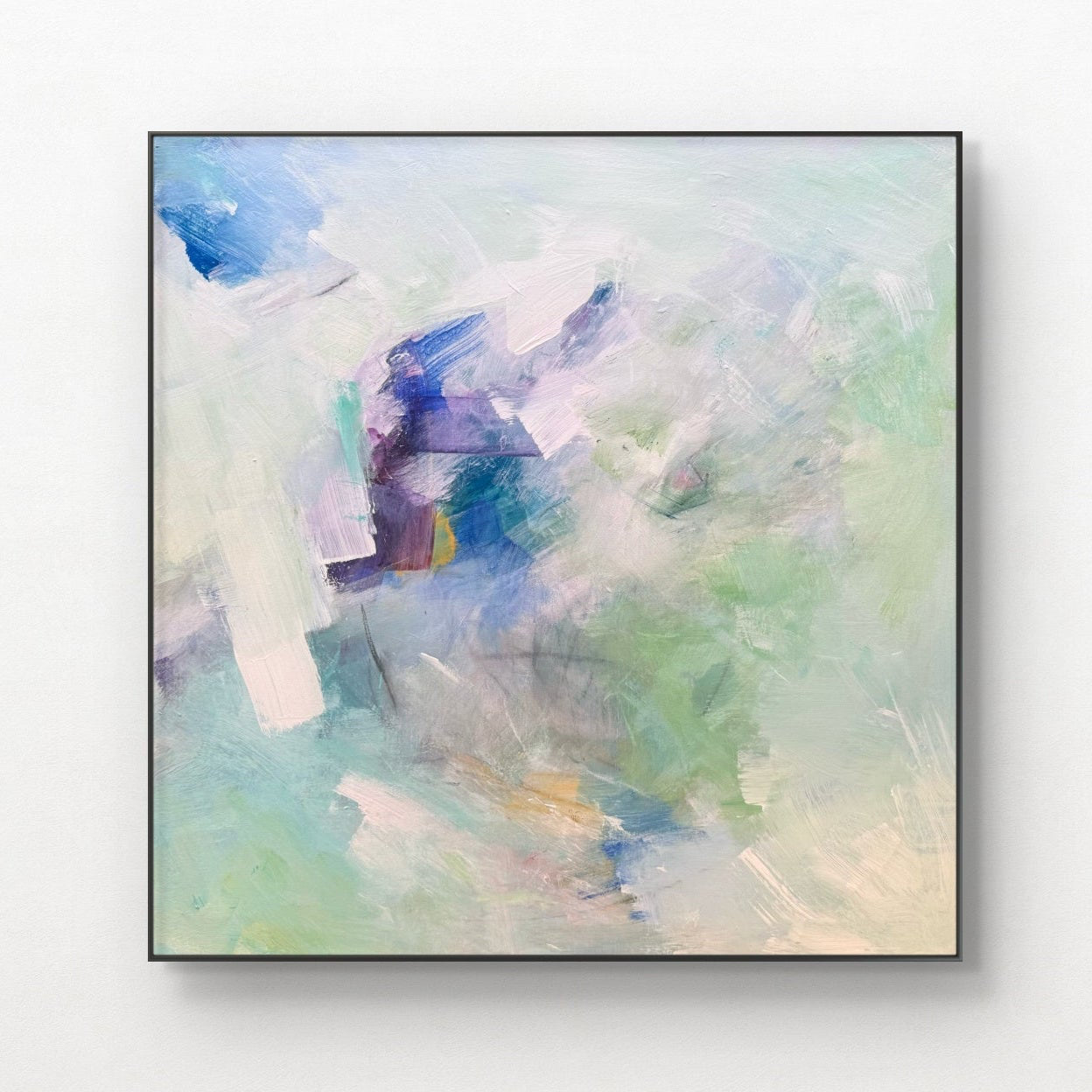 Cool Clouds / Abstract Acrylic Painting