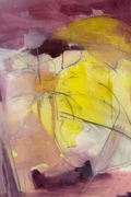Work on Paper - Maroon + Yellow